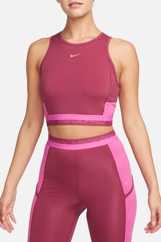 Crop top de entrenamiento - Violeta - Nike