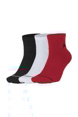 3 pares de calcetines - Negro y rojo - Jordan
