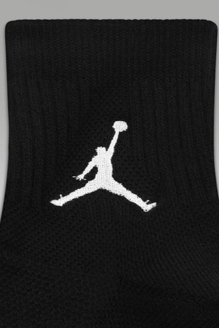 3 pares de calcetines - Negro y rojo - Jordan