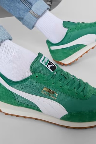 Zapatillas de piel - Verde - Puma
