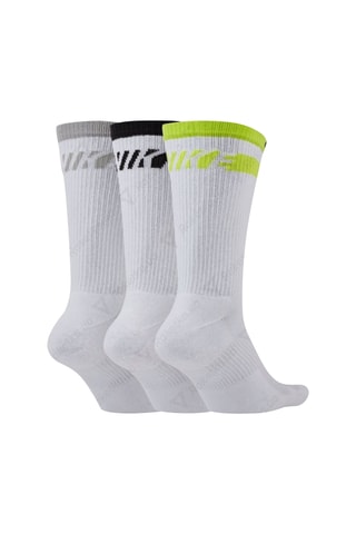 3 pares de calcetines de entrenamiento - Blanco - Nike