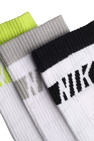 3 pares de calcetines de entrenamiento - Blanco - Nike