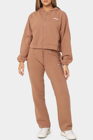 Sudadera corta con capucha - Marrón - Ellesse