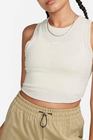 Camiseta corta de tirantes - Beige - Nike