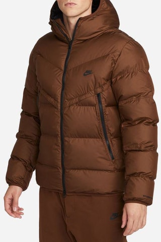 Anorak con capucha - Marrón oscuro - Nike