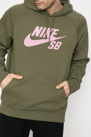 Sudadera polar con capucha - Caqui - Nike