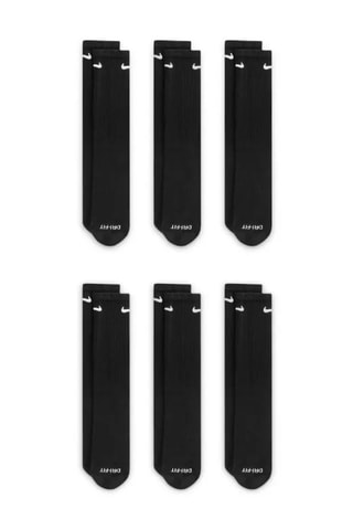 6 pares de calcetines - Negro - Nike
