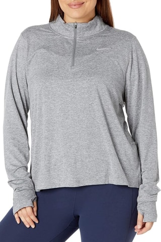 Sudadera de running - Gris jaspeado - Nike