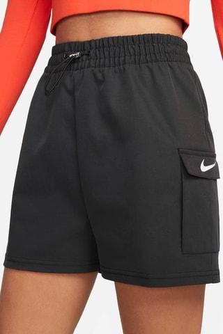 Short ancho de tiro alto - Negro - Nike