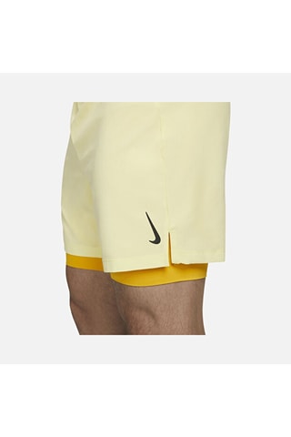 Short de yoga - Amarillo - Nike