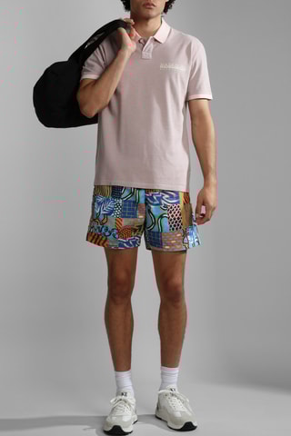 Bañador corto - Azul y naranja - Napapijri