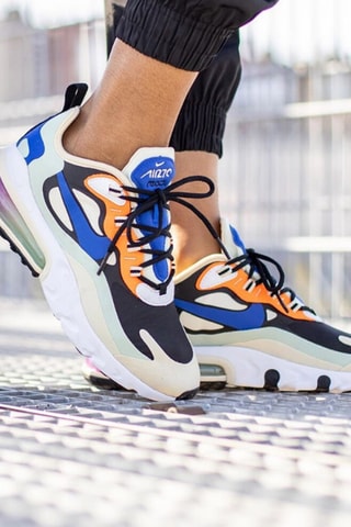 Tenis - Azul rey y beige - Nike