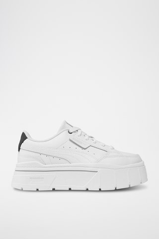 Zapatillas de entrenamiento de piel con plataforma - Blanco - Puma