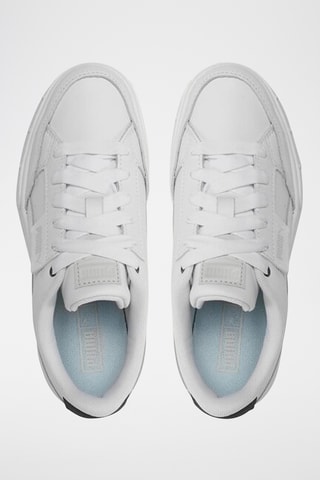 Zapatillas de entrenamiento de piel con plataforma - Blanco - Puma