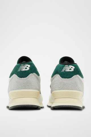 Zapatillas de piel - Crudo y verde oscuro - New Balance