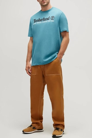 Camiseta - Celeste - Timberland