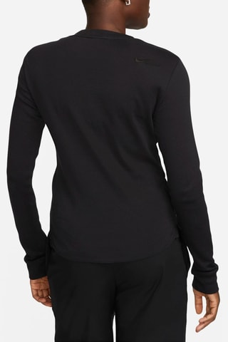 Top slim fit - Negro - Nike