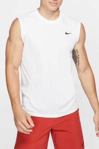 Camiseta de tirantes de entrenamiento - Blanco - Nike