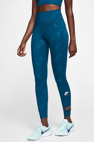 Leggings de running de tiro alto - Azul pato - Nike