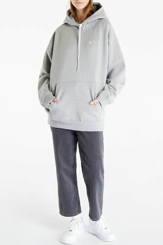 Sudadera con capucha - Gris jaspeado - Nike