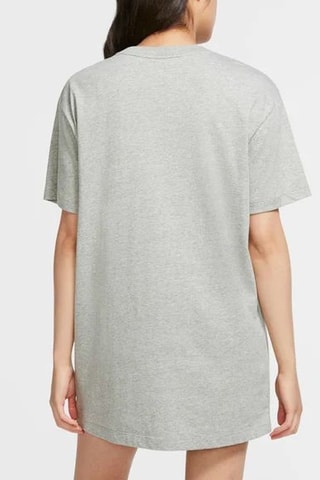 Vestido camiseta de algodón orgánico - Gris - Nike