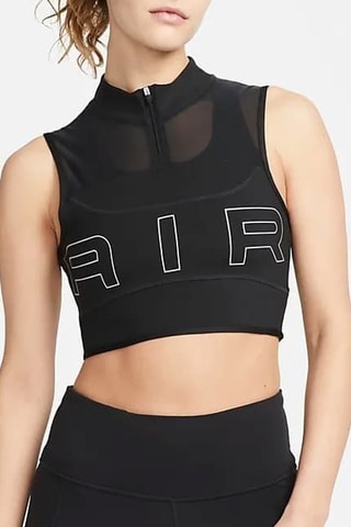 Crop top de running - Negro - Nike