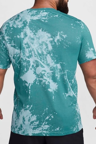 Camiseta de running tie-dye - Azul -­ Nike