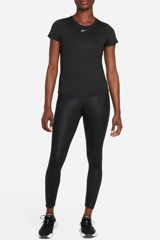 Camiseta slim fit de entrenamiento - Negro - Nike