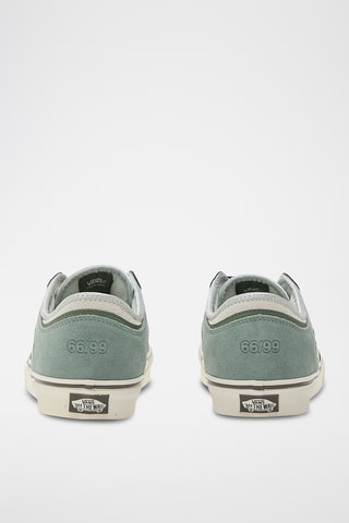 Zapatillas de piel y nobuk - Verde - Vans