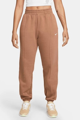 Pantalón polar ancho - Marrón claro - Nike