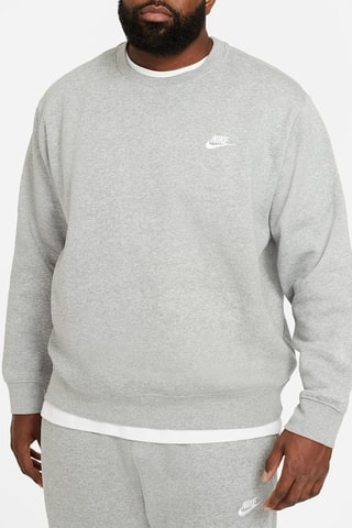 Sudadera polar - Gris claro - Nike