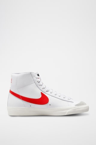 Zapatillas de piel de entrenamiento - Blanco y rojo - Nike