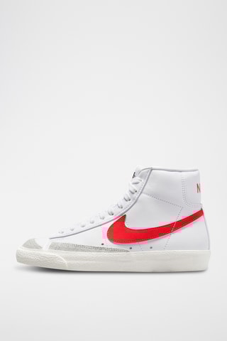 Zapatillas de piel de entrenamiento - Blanco y rojo - Nike