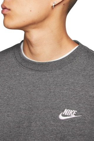 Sudadera polar - Gris oscuro jaspeado - Nike