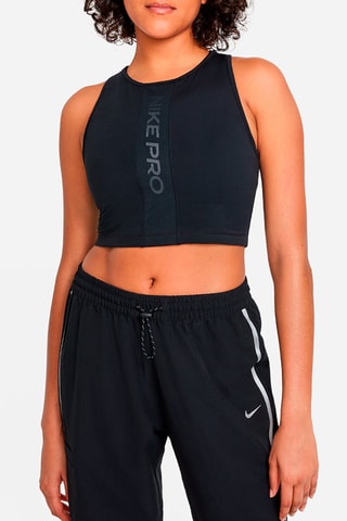 Crop top Nike Pro - Negro