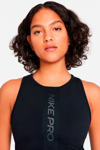 Crop top Nike Pro - Negro