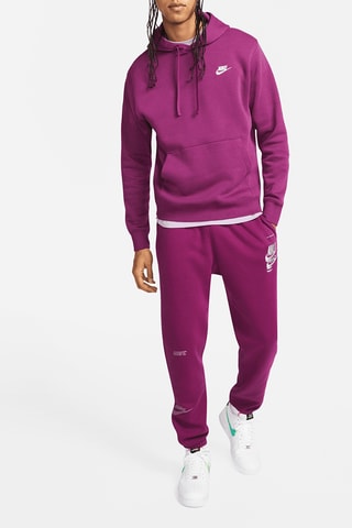 Sudadera con capucha Sportswear Club Fleece - Violeta