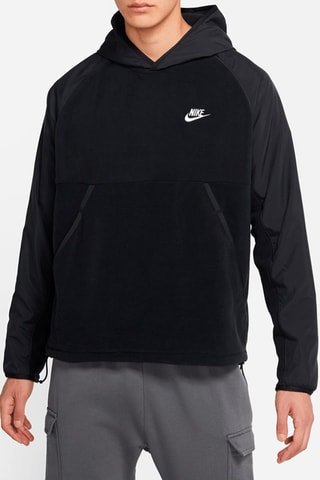 Sudadera polar con capucha PO Winter - Negro