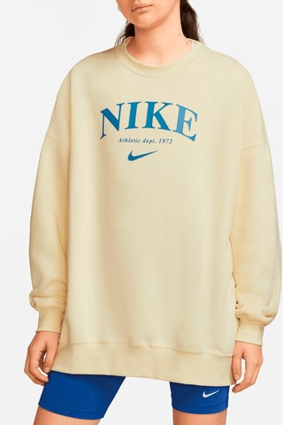 Sudadera oversize - Beige