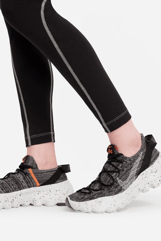 Leggings Swoosh - Negro