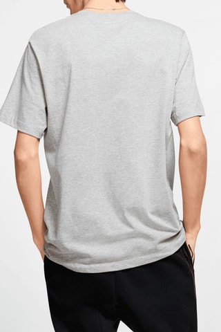 Camiseta Just Do It - Gris jaspeado