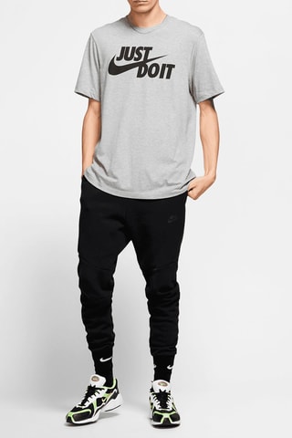 Camiseta Just Do It - Gris jaspeado