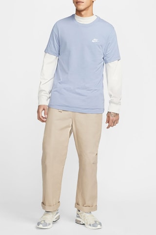 Camiseta Sportswear Club - Azul claro