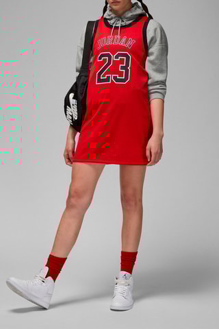 Vestido recto Jordan (Her)itage - Rojo