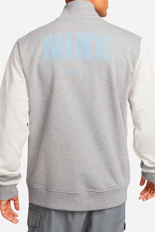 Chaqueta polar Sportswear - Gris jaspeado y crudo