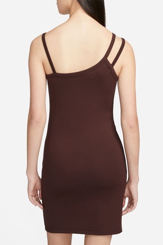 Vestido de tubo Sportswear Everyday Modern - Marrón oscuro