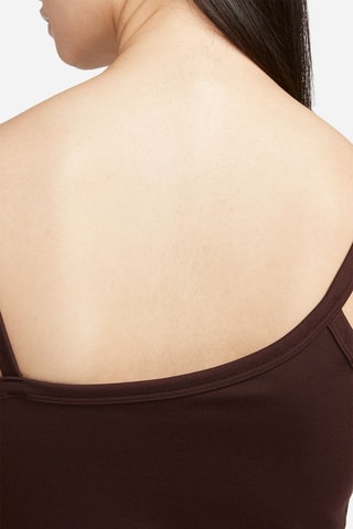 Vestido de tubo Sportswear Everyday Modern - Marrón oscuro