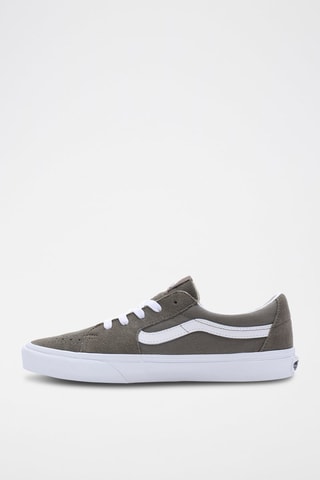 Zapatillas de piel Sk8-Low - Topo