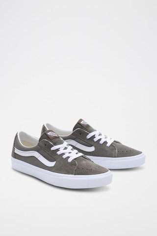 Zapatillas de piel Sk8-Low - Topo