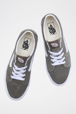 Zapatillas de piel Sk8-Low - Topo